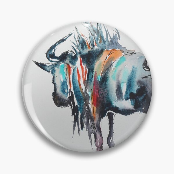 Item preview, Wildebeest kaleidoscope  designed and sold by TamrynPohlArt.