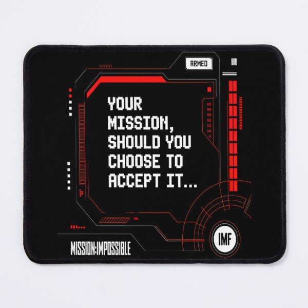 Item preview, Mission Impossible - Your Mission designed and sold by kakashinn.
