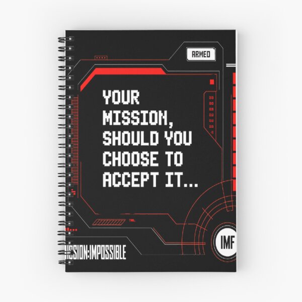 Item preview, Mission Impossible - Your Mission designed and sold by kakashinn.