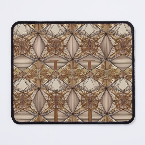 Item preview, Earthy Art Nouveau Seamless Pattern designed and sold by mxztar.