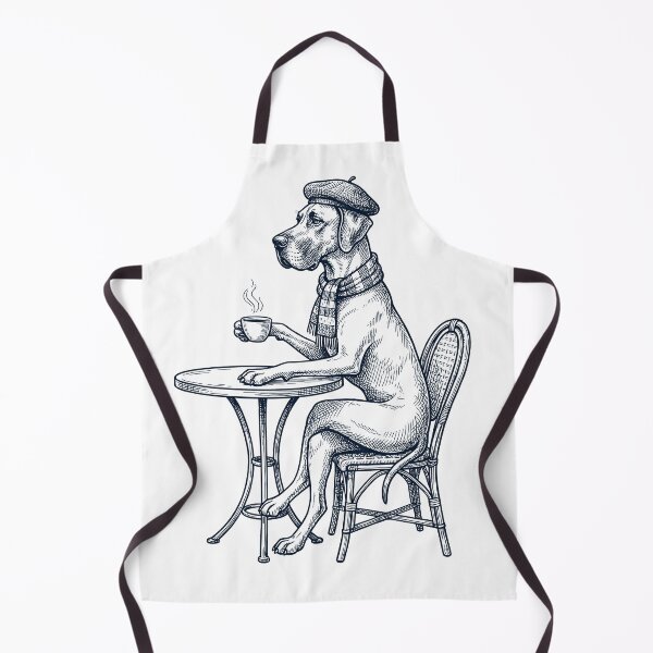 Item preview, Great Dane Coffee Dog Mom Dad designed and sold by DoodleTortle.