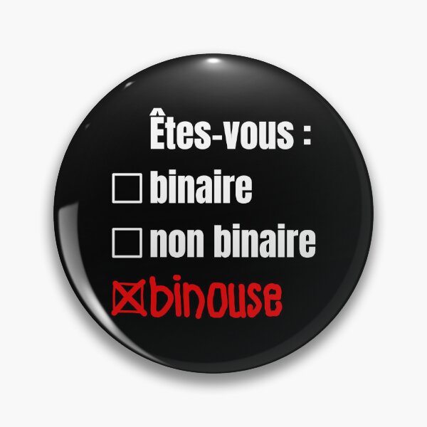 Item preview, ARE YOU BINARY, NON-BINARY, BINOUSE! (beer) designed and sold by francoisville.