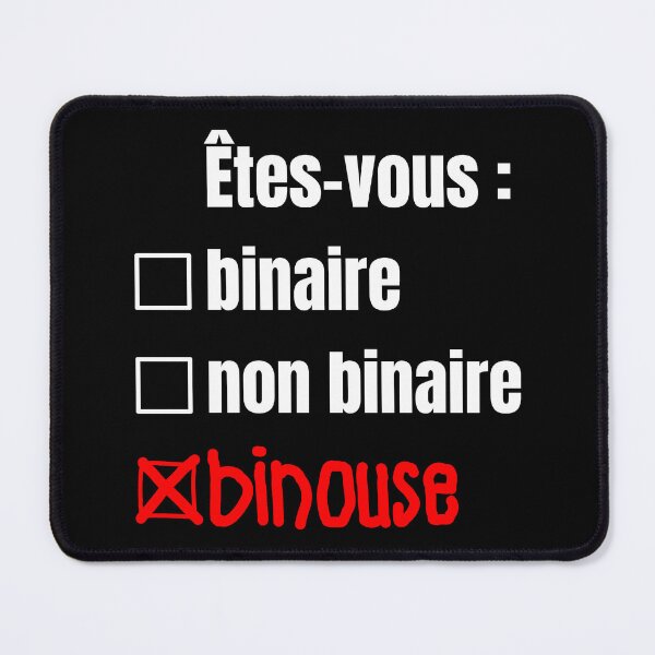 Item preview, ARE YOU BINARY, NON-BINARY, BINOUSE! (beer) designed and sold by francoisville.