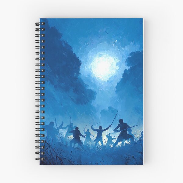 Item preview, Epic Warriors Rising to the Light – Fantasy Heroic Triumph Art designed and sold by JackrabbitPub.