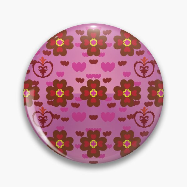 Item preview, Modern Valentine Floral Rhythm designed and sold by OIL Pattern Design .
