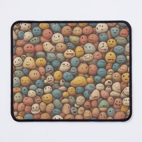Item preview, Variety Emotion facing beans designed and sold by RoseAIArtRhythm.