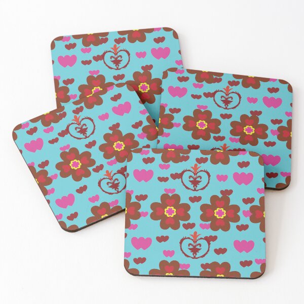Item preview, Joyful Valentine Heart Garden designed and sold by OIL Pattern Design .