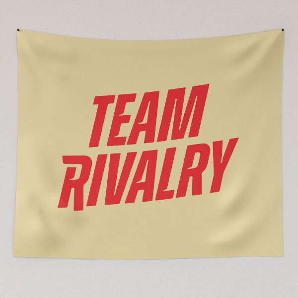 Item preview, Team Rivalry in red designed and sold by gayishdesign.
