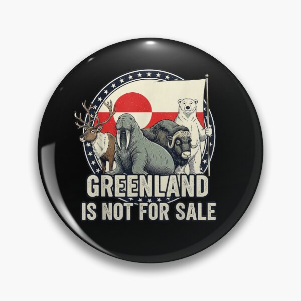 Item preview, Greenland is Not For Sale designed and sold by DigitalArtPaper001.