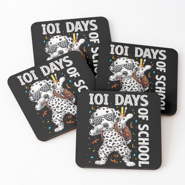 Item preview, 101 Days Of School Dabbing Dalmatian Dog Back To School Puppy designed and sold by HarinDonreka.