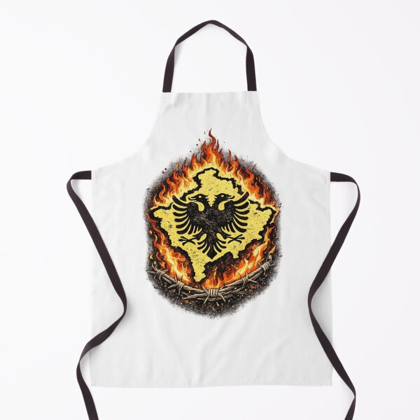 Item preview, Flaming Kosovo Eagle – Albanian National Symbol designed and sold by kimkosovo.