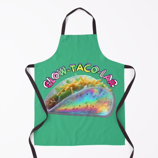 Item preview, Luminous Iridescent Taco: Holographic Radiant Fast Food Art designed and sold by HopeAndHustle.