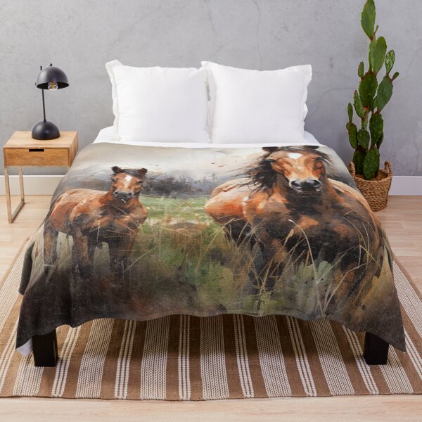 Item preview, Chasing the Wind – Running Horses Art designed and sold by TammyHunterArt.