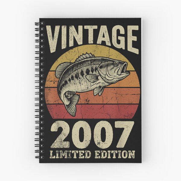 Item preview, Vintage 2007 Limited Edition Bass Fishing 17th Birthday Graphic For Men designed and sold by HarinDonreka.