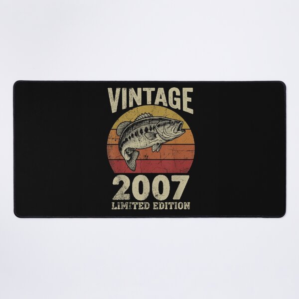Item preview, Vintage 2007 Limited Edition Bass Fishing 17th Birthday Graphic For Men designed and sold by HarinDonreka.