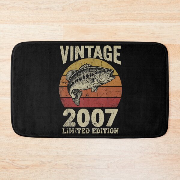 Item preview, Vintage 2007 Limited Edition Bass Fishing 17th Birthday Graphic For Men designed and sold by HarinDonreka.
