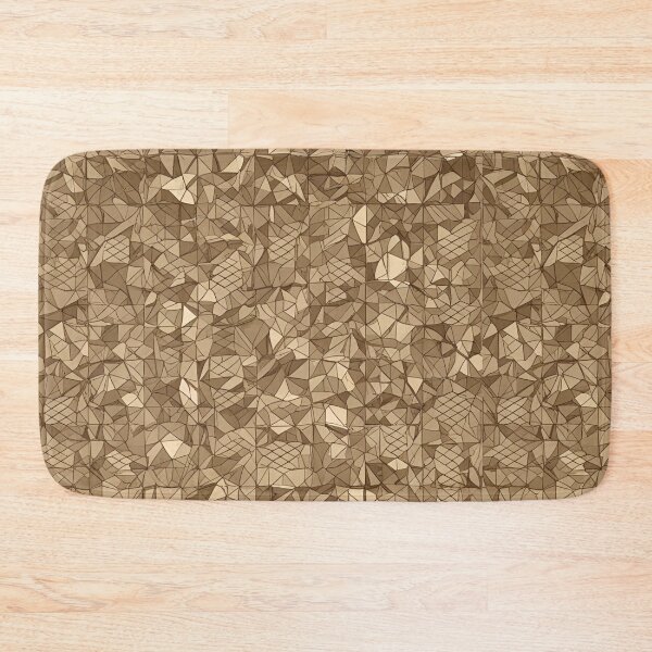 Item preview, Shattered Geometry: Beige and Brown Fractal Landscape designed and sold by mxztar.