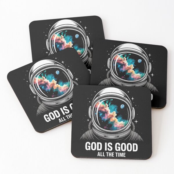 Item preview, God Is Good All The Time Astronaut Outer Space designed and sold by mandiana.