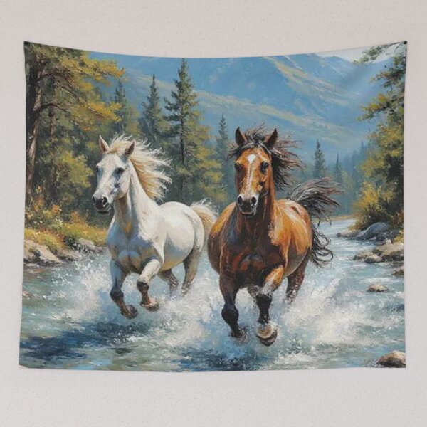 Item preview, Spirit of Freedom – Running Horses designed and sold by TammyHunterArt.