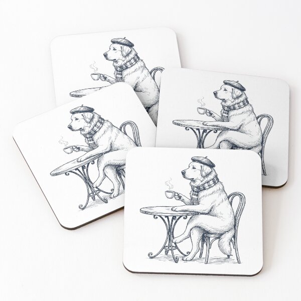 Item preview, Great Pyrenees Coffee Dog Mom Dad designed and sold by DoodleTortle.