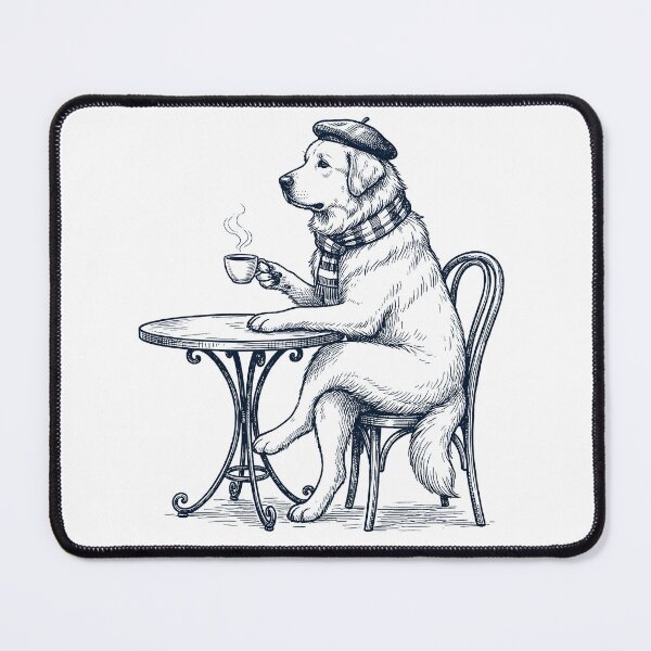 Item preview, Great Pyrenees Coffee Dog Mom Dad designed and sold by DoodleTortle.