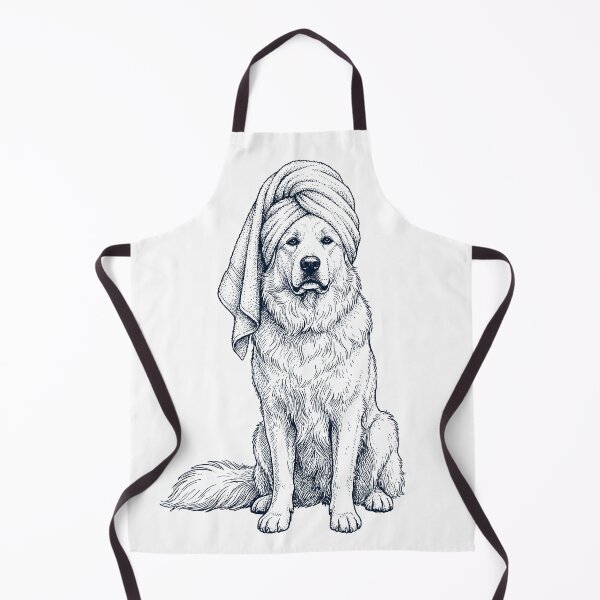 Item preview, Great Pyrenees Spa Bath Dog Mom Dad designed and sold by DoodleTortle.