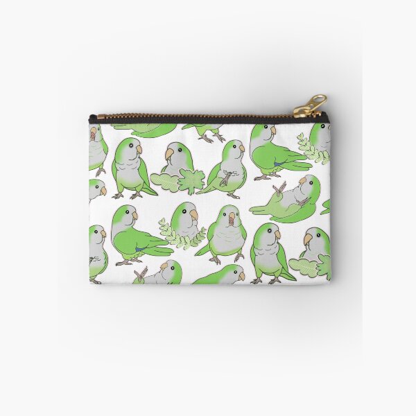 Item preview, Green Quaker Parrot Pattern designed and sold by FandomizedRose.