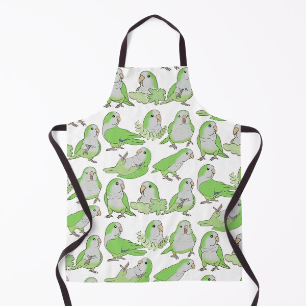Item preview, Green Quaker Parrot Pattern designed and sold by FandomizedRose.