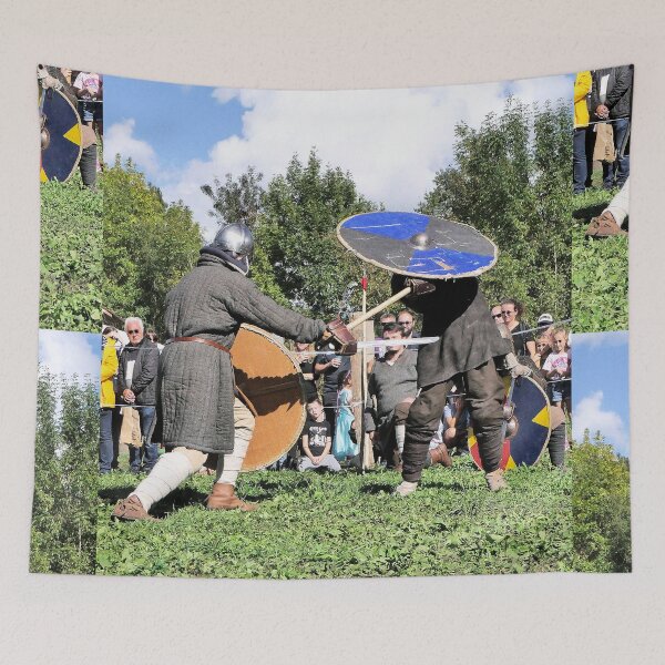 Item preview, vr 4026 / finition 2025 -  Combat au Moyen-Age - France - Okaio Créations - Olavia-Olao designed and sold by o.okaïo.
