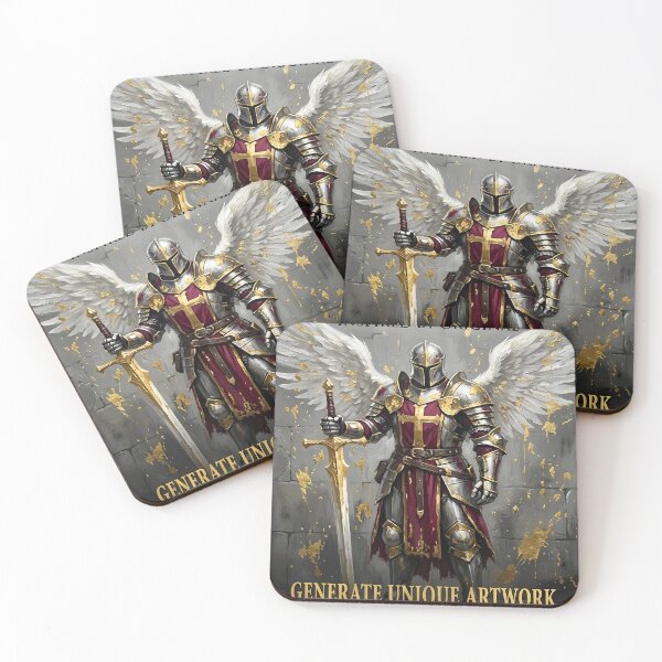 Item preview, Winged Knight in Shining Armor designed and sold by DeBrainstore.