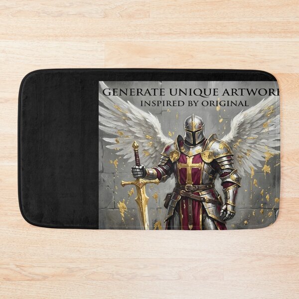 Item preview, Winged Knight in Shining Armor designed and sold by DeBrainstore.