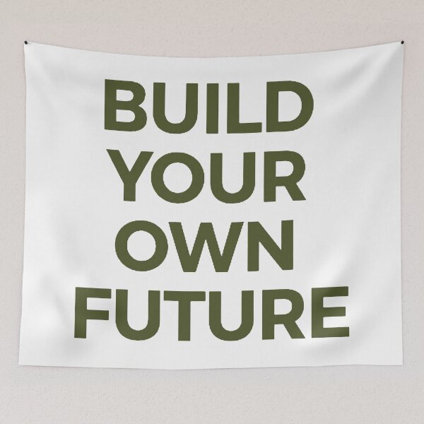 Item preview, Build Your Own Future – Modern Motivational Quote Typography designed and sold by andry01.