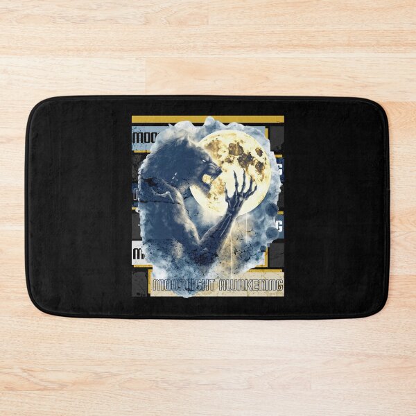 Item preview, Moonlight Awakening Werewolf – Dark Fantasy Wolf Moon Gothic designed and sold by justyna-s28.