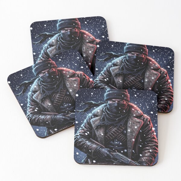 Item preview, Winter Hunter with Rifle designed and sold by DeBrainstore.