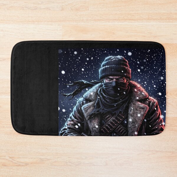 Item preview, Winter Hunter with Rifle designed and sold by DeBrainstore.