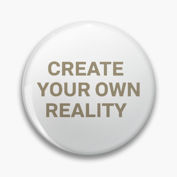 Item preview, Create Your Own Reality – Modern Motivational Quote Typography designed and sold by andry01.