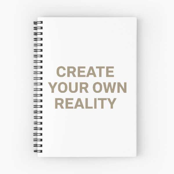 Item preview, Create Your Own Reality – Modern Motivational Quote Typography designed and sold by andry01.