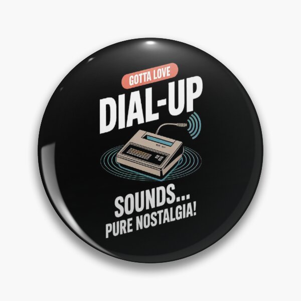 Item preview, Gotta Love Dial-Up Sounds Nostalgia Gadget Collector designed and sold by mandiana.