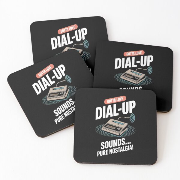 Item preview, Gotta Love Dial-Up Sounds Nostalgia Gadget Collector designed and sold by mandiana.