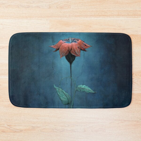 Item preview, Dark Fantasy Flower Art - Surreal Botanical Illustration with Twisted Vines designed and sold by Luminari Creations.
