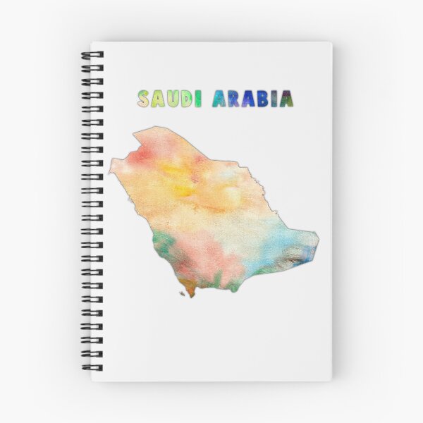 Item preview, Saudi Arabia Map, Artistic Watercolor Silhouette designed and sold by mashmosh.