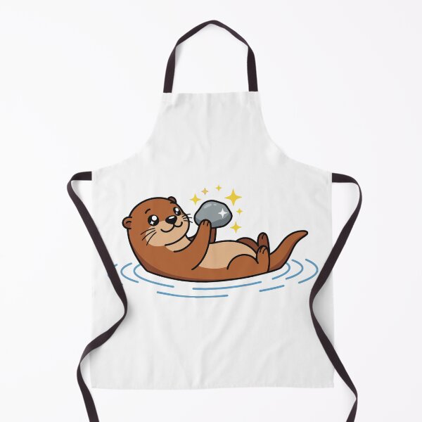 Item preview, Behold My Favorite Rock Cute Sea Otter designed and sold by Petzzz.