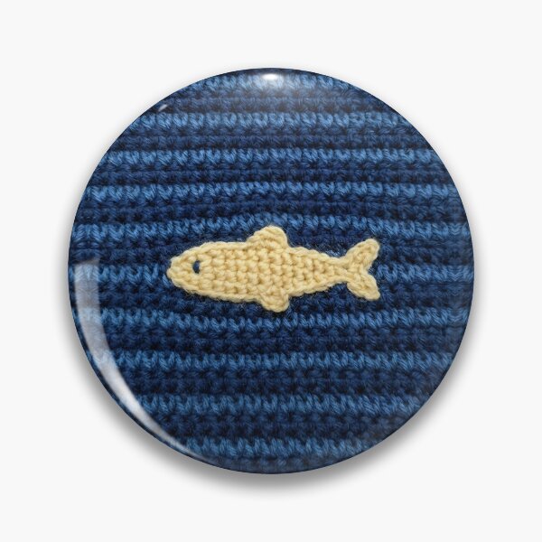 Item preview, Cute Crochet Sardine Fish in Water designed and sold by TackyTime.