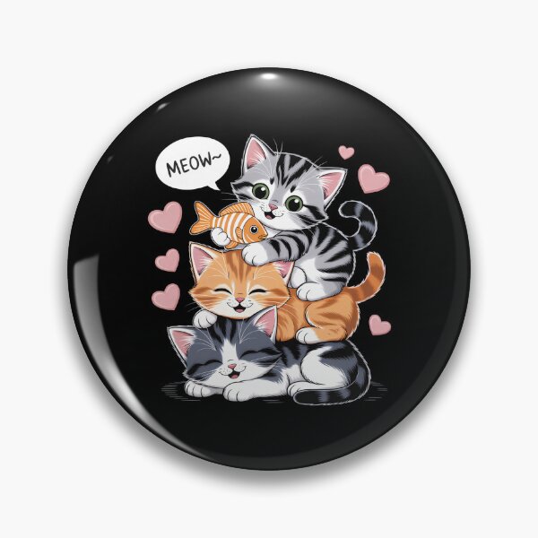 Item preview, Funny Stacked Kittens Purramid of Paws designed and sold by Blok45.