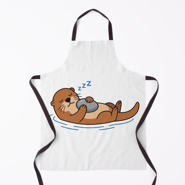 Item preview, Emotional Support Rock Sea Otter Sleep designed and sold by Petzzz.