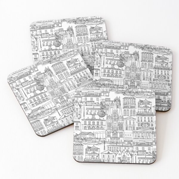 Item preview, Truro toile black white designed and sold by scrummy.