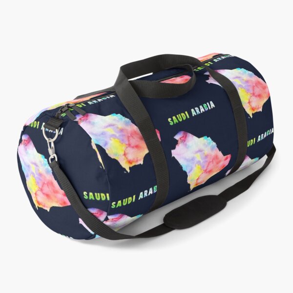 Item preview, Saudi Arabia Watercolor Map Art - Vibrant Modern Silhouette designed and sold by mashmosh.