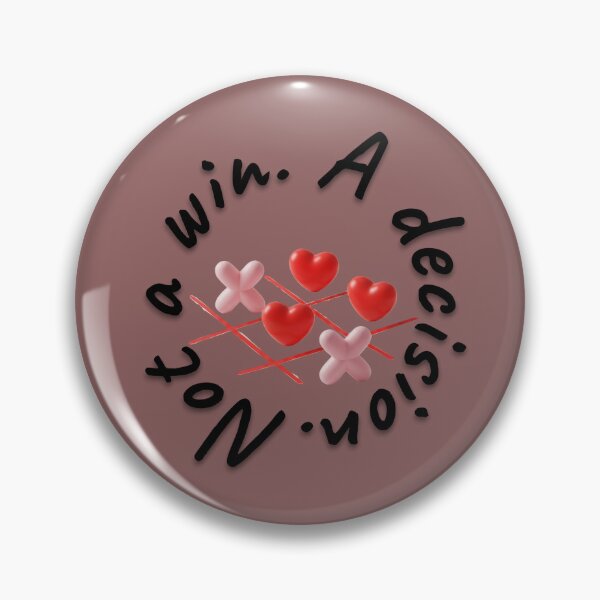 Item preview, Love Is Not A Win Decision designed and sold by MellowMoodLab.