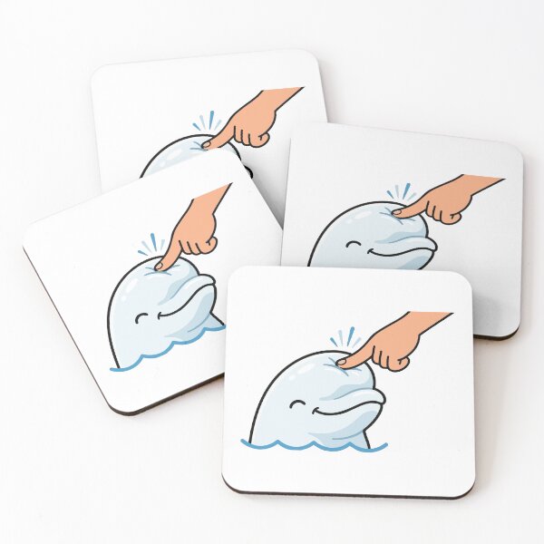 Item preview, Boop The Beluga Melon Cute Squishy Whale designed and sold by Petzzz.