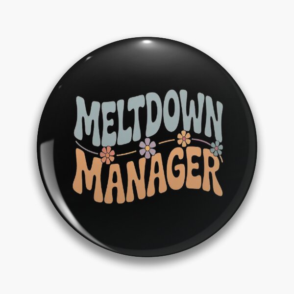 Item preview, Groovy Meltdown Manager After School Daycare Provider designed and sold by mandiana.